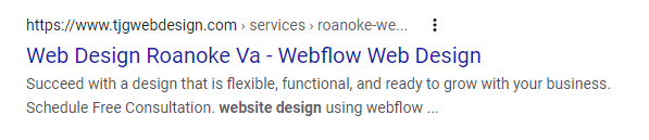 Proper use of title tags for a webpage